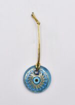 Κρεμαστό Μάτι Γυάλινο με Χρυσό Σχοινάκι - Image 7