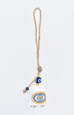 Κρεμαστή Κεραμική Καμπάνα Μάτι - Image 2