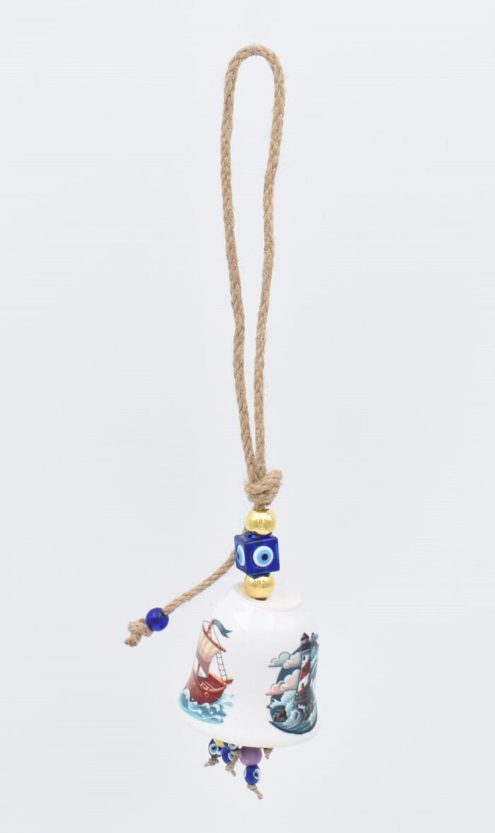 Κρεμαστή Κεραμική Καμπάνα Διάφορα σχέδια - Image 6