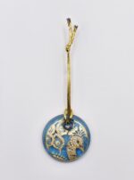 Κρεμαστό Μάτι Γυάλινο με Χρυσό Σχοινάκι - Image 10