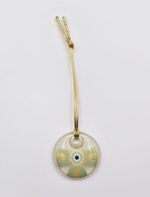 Κρεμαστό Μάτι Γυάλινο με Χρυσό Σχοινάκι - Image 5