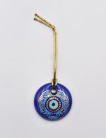 Κρεμαστό Μάτι Γυάλινο με Χρυσό Σχοινάκι - Image 5