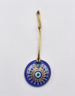 Κρεμαστό Μάτι Γυάλινο με Χρυσό Σχοινάκι - Image 6