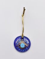 Κρεμαστό Μάτι Γυάλινο με Χρυσό Σχοινάκι - Image 7