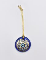 Κρεμαστό Μάτι Γυάλινο με Χρυσό Σχοινάκι - Image 8