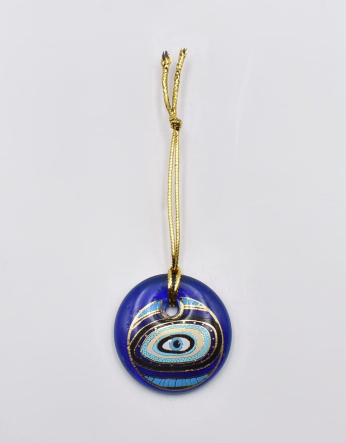 Κρεμαστό Μάτι Γυάλινο με Χρυσό Σχοινάκι - Image 11