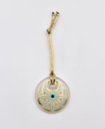 Κρεμαστό Μάτι Γυάλινο με Χρυσό Σχοινάκι - Image 6