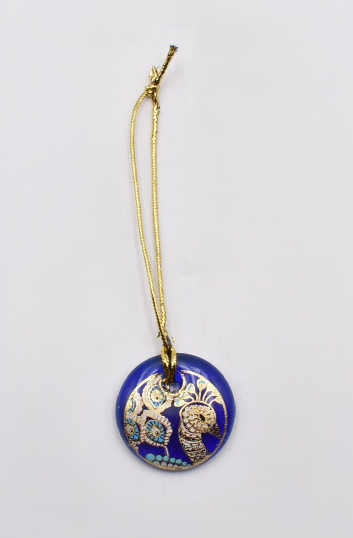 Κρεμαστό Μάτι Γυάλινο με Χρυσό Σχοινάκι - Image 20