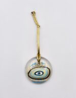 Κρεμαστό Μάτι Γυάλινο με Χρυσό Σχοινάκι - Image 4