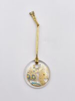 Κρεμαστό Μάτι Γυάλινο με Χρυσό Σχοινάκι - Image 6