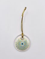 Κρεμαστό Μάτι Γυάλινο με Χρυσό Σχοινάκι - Image 8