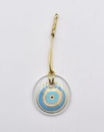 Κρεμαστό Μάτι Γυάλινο με Χρυσό Σχοινάκι - Image 8