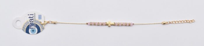 Βραχιόλι αλυσίδα με σταυρό - Image 9