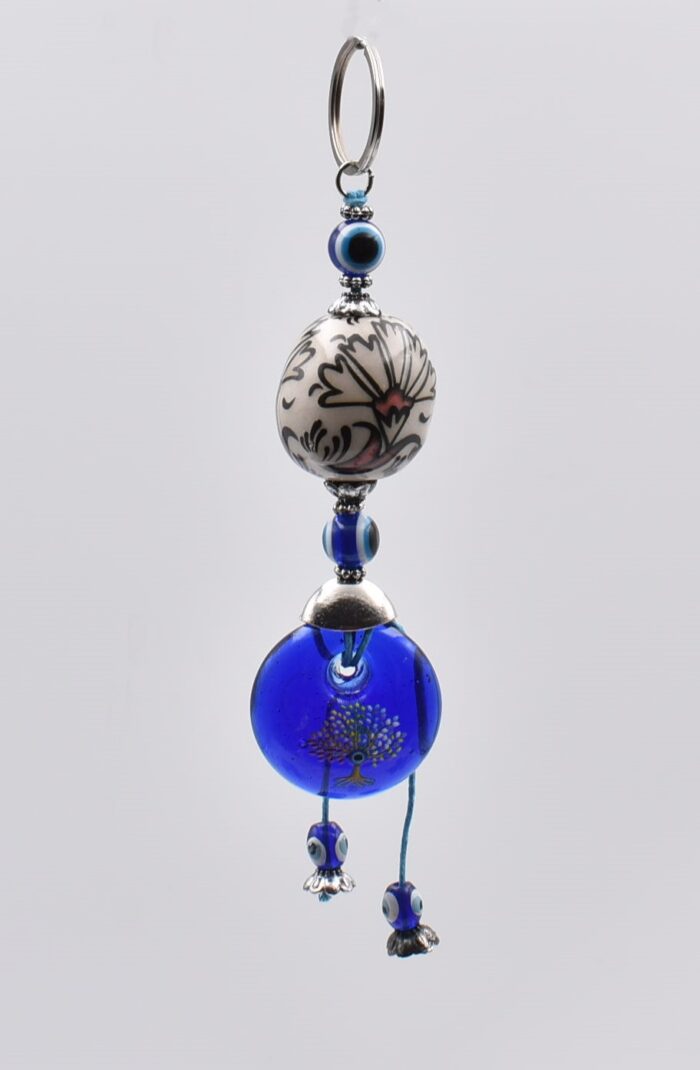 Μπρελόκ με Κεραμική Μπίλια, Μάτι & Χάντρες - Image 10