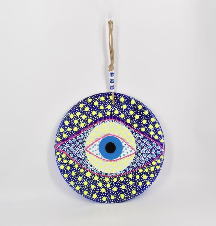 Κρεμαστό Γυάλινο Μάτι Μπλε Μωσαϊκό - Image 2