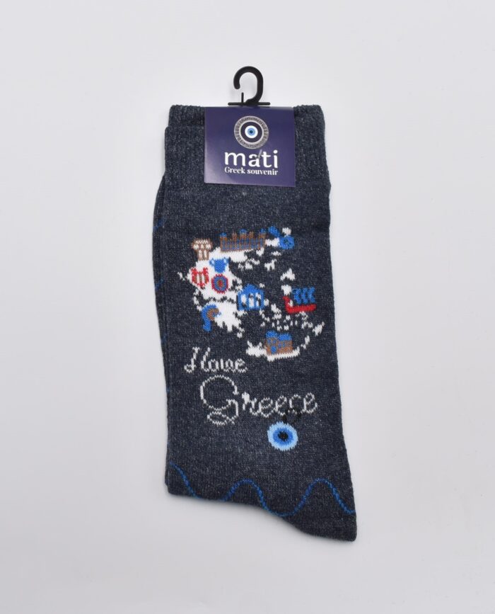 Κάλτσα Χάρτης της Ελλάδος - Image 4