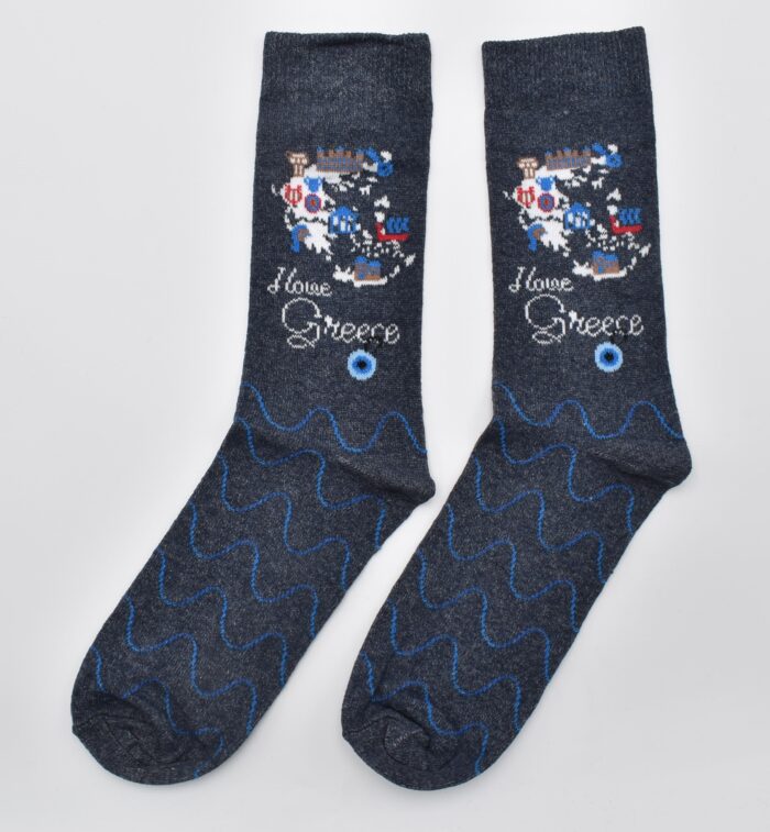 Κάλτσα Χάρτης της Ελλάδος - Image 6