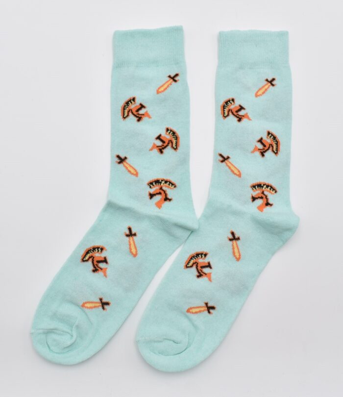 Κάλτσα  Περικεφαλαία Σπαθί - Image 3