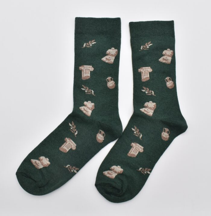 Κάλτσα  Άγαλμα Κίονας Ελιά - Image 5