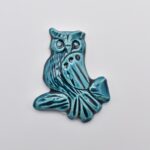 Κεραμικός Μαγνήτης Κουκουβάγια