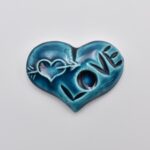 Κεραμικός Μαγνήτης Καρδιά