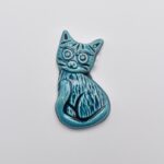 Κεραμικός Μαγνήτης Γάτα