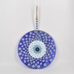 Κρεμαστό Γυάλινο Μάτι Μπλε Μωσαϊκό