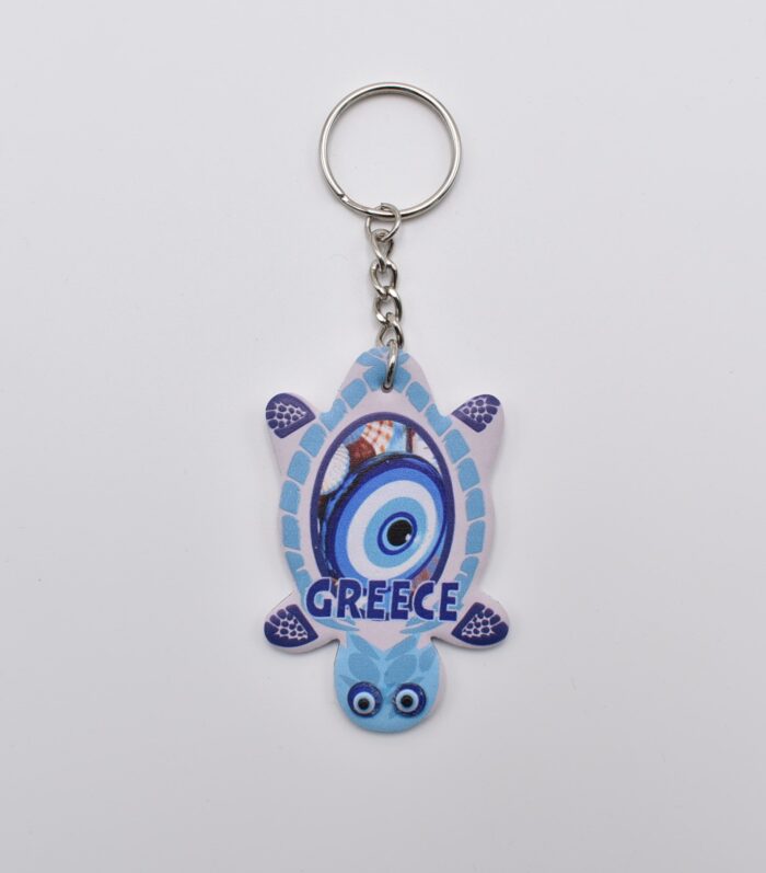 Μπρελόκ  Δερμάτινο Σχήμα Χελώνα - Image 2