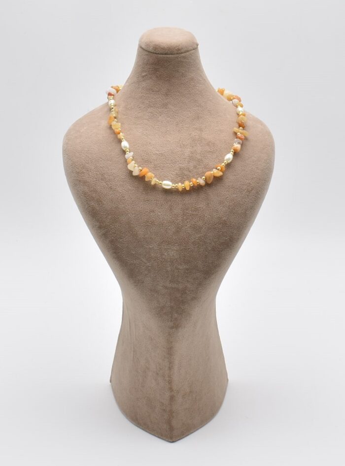 Κολιέ Ζώδιο & Φυσικές Ενεργειακές Ημιπολύτιμες Πέτρες - Image 6