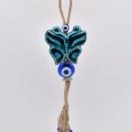 Κρεμαστό διπλό κεραμικό πεταλούδα με μάτι