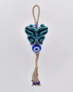 Κρεμαστό διπλό κεραμικό πεταλούδα με μάτι