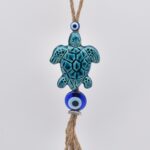 Κρεμαστό διπλό κεραμικό χελώνα με μάτι