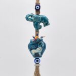 Κρεμαστό Διπλό Κεραμικό Ελέφαντας & Στάμνα