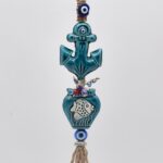 Κρεμαστό Διπλό Κεραμικό Άγκυρα & Στάμνα