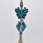 Κρεμαστό Διπλό Κεραμικό Πεταλούδα & Στάμνα