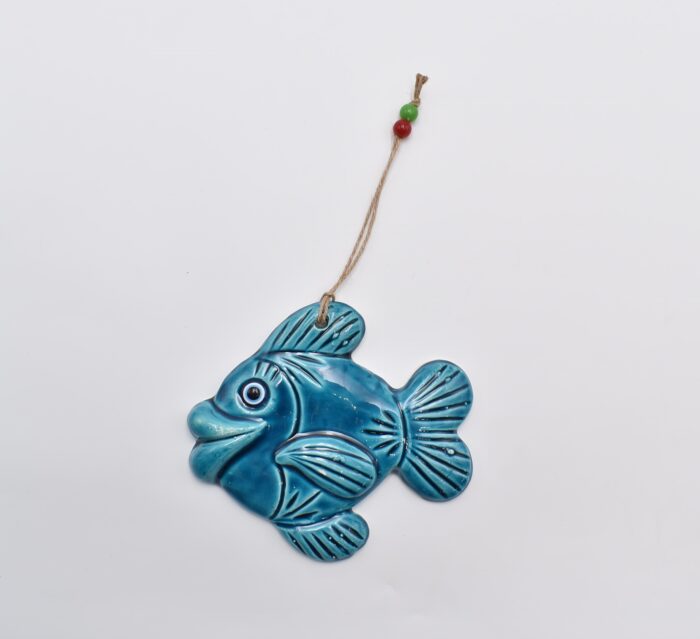 Κρεμαστό Κεραμικό Ψάρι - Image 3