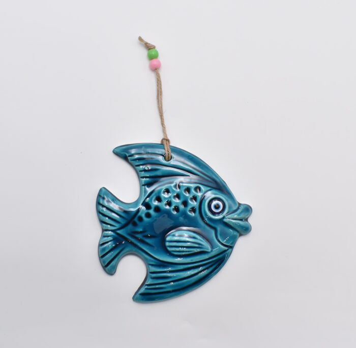 Κρεμαστό Κεραμικό Ψάρι - Image 2