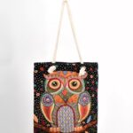 Τσάντα Ώμου Υφαντή  Κουκουβάγια
