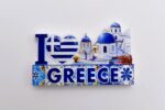 Μαγνήτης Πολυεστερικός I Love Greece