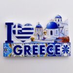 Μαγνήτης Πολυεστερικός I Love Greece