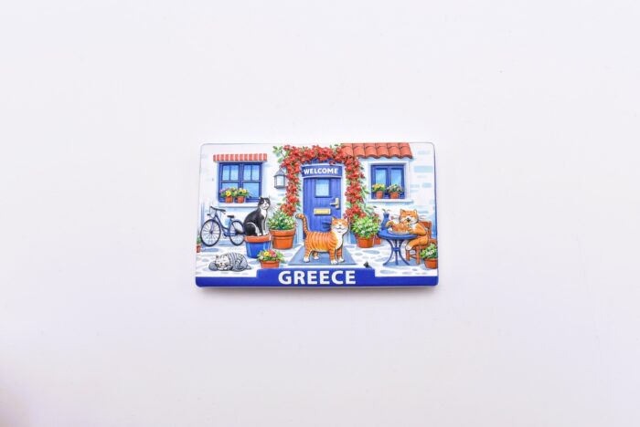 Μαγνήτης Πολυεστερικός Ελληνικό Παραδοσιακό Καφενείο - Image 7