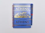 Σημειωματάριο Σπιράλ με Στυλό Greece – Αρχαία Ελληνικά Σύμβολα - Image 4